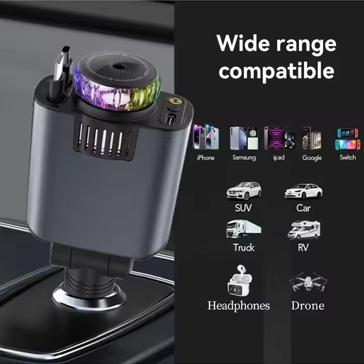 5-in-1 Starlight Car Charger