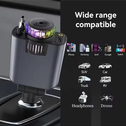 5-in-1 Starlight Car Charger