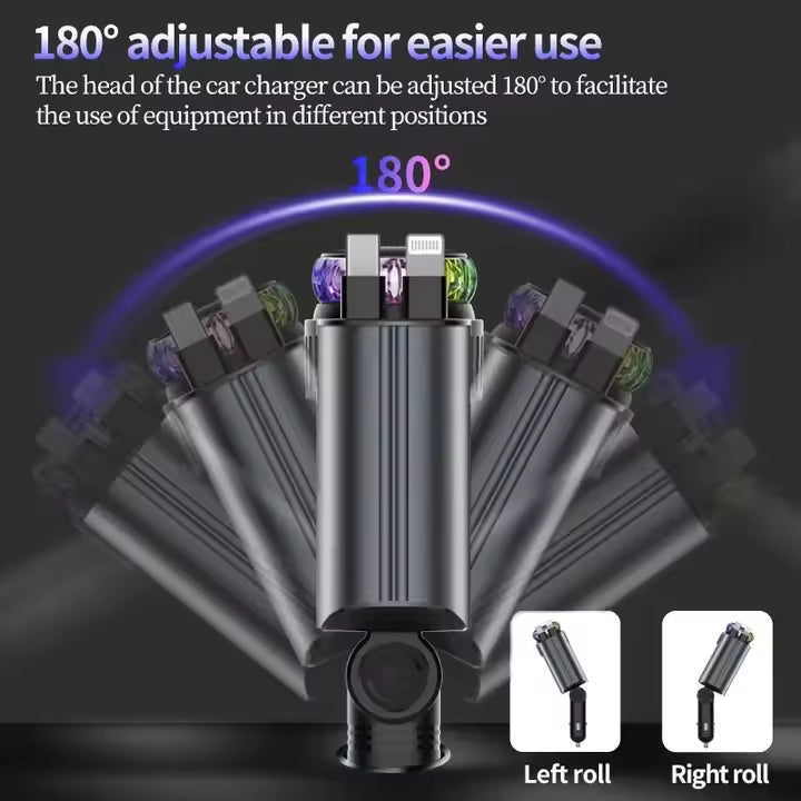 5-in-1 Starlight Car Charger