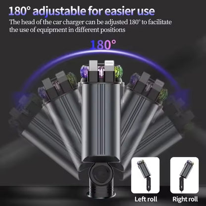 5-in-1 Starlight Car Charger